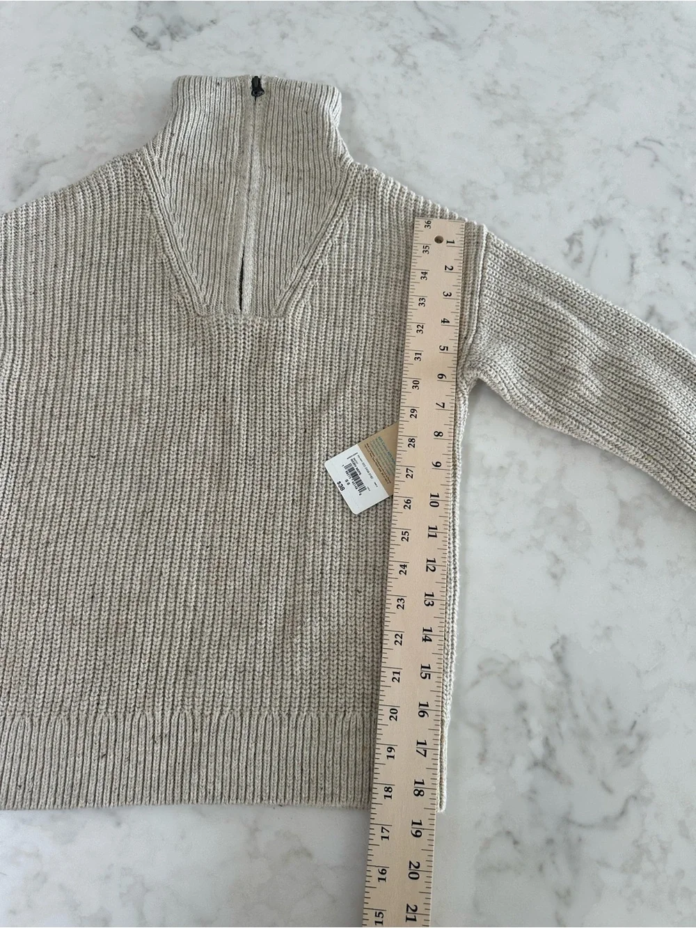 Thereabouts Kids' Half-Zip Ribbed Knit Sweater. Size Small (8)